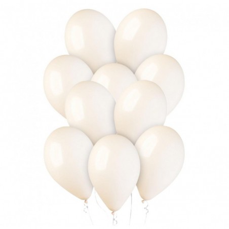 Balony Gemar 30 cm - 12" - pastelowe lniane Linen G110/106 - 10 sztuk