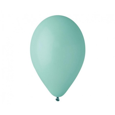 Balony Gemar 30 cm - 12" - pastelowe miętowe Tiffany G110/109 - 10 sztuk
