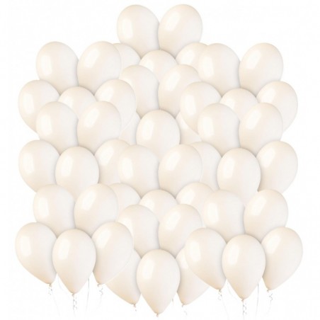 Balony Gemar 30 cm - 12" - pastelowe lniane Linen G110/106 - 50 sztuk