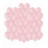 Balony Gemar 30 cm - 12" - pastelowe pudrowy róż Powder pink G110/107 - 50 sztuk