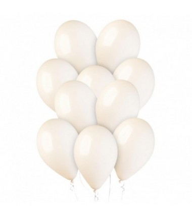 Balony Gemar 33 cm - 13" - pastelowe lniane Linen G120/106 - 10 sztuk