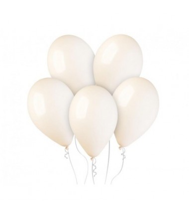 Balony Gemar 33 cm - 13" - pastelowe lniane Linen G120/106 - 10 sztuk