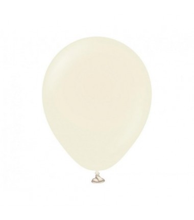 Balony Kalisan 13 cm - 5" - RETRO White Sand - pustynny piasek, jasny piaskowy, biały piasek - 100 sztuk