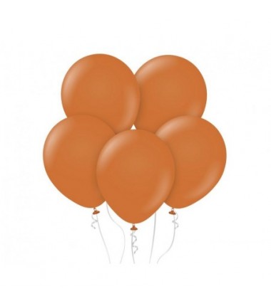 Balony KALISAN 46 cm - 18" - STANDARD Caramel Brown - karmelowy brąz - 25 sztuk