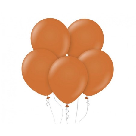 Balony KALISAN 46 cm - 18" - STANDARD Caramel Brown - karmelowy brąz - 25 sztuk