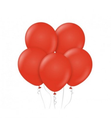 Balony Kalisan 46 cm - 18" - STANDARD Red - czerwone - 25 sztuk