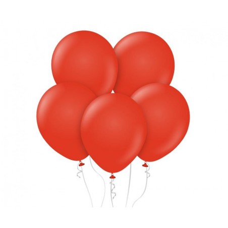 Balony Kalisan 46 cm - 18" - STANDARD Red - czerwone - 25 sztuk