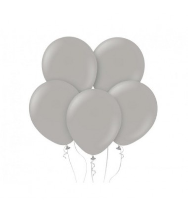Balony Kalisan 46 cm - 18" - STANDARD Grey - szare - 25 sztuk