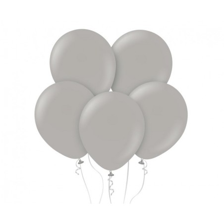 Balony Kalisan 46 cm - 18" - STANDARD Grey - szare - 25 sztuk