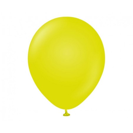 Balony Kalisan 46 cm - 18" - STANDARD Lime Green - limonkowa zieleń, pastelowe limonkowe - 25 sztuk
