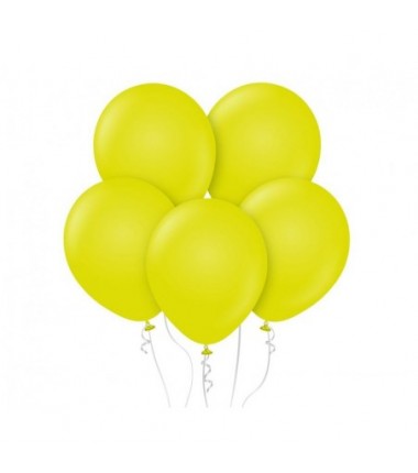 Balony Kalisan 46 cm - 18" - STANDARD Lime Green - limonkowa zieleń, pastelowe limonkowe - 25 sztuk