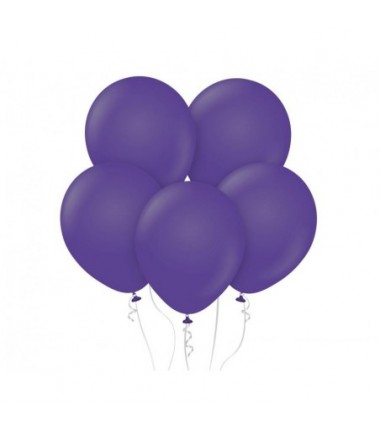 Balony Kalisan 46 cm - 18" - STANDARD Violet - pastelowe fioletowe - 25 sztuk