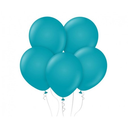 Balony Kalisan 46 cm - 18" - STANDARD Turquoise - pastelowe turkusowe - 25 sztuk