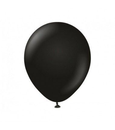 Balon Kalisan 46 cm - 18" - STANDARD Black - czarny - 1 sztuka