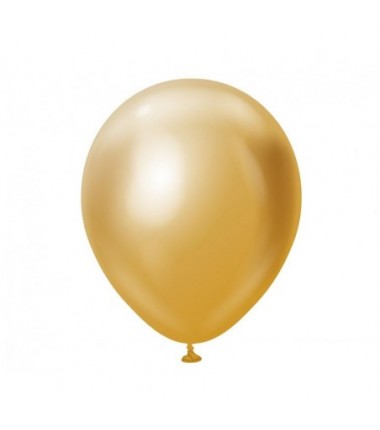 Balon Kalisan 46 cm - 18" - MIRROR Gold - chromowany złoty - 1 sztuka