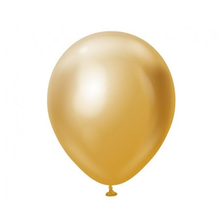 Balon Kalisan 46 cm - 18" - MIRROR Gold - chromowany złoty - 1 sztuka