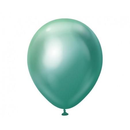 Balon Kalisan 46 cm - 18" - MIRROR Green - zielony - 1 sztuka