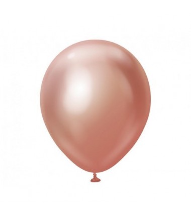 Balon Kalisan 46 cm - 18" - MIRROR Rose Gold - różowozłoty - 1 sztuka