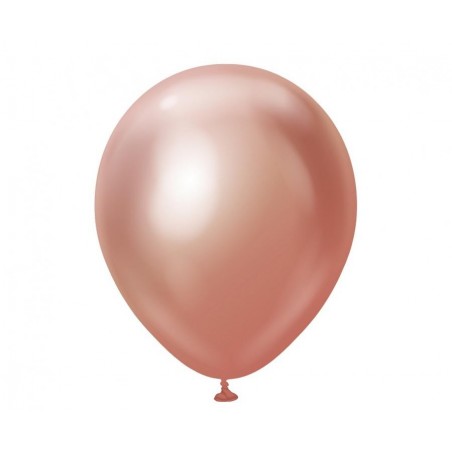 Balon Kalisan 46 cm - 18" - MIRROR Rose Gold - różowozłoty - 1 sztuka