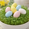 Dekoracyjne jajeczka - pastelowe - 20 sztuk