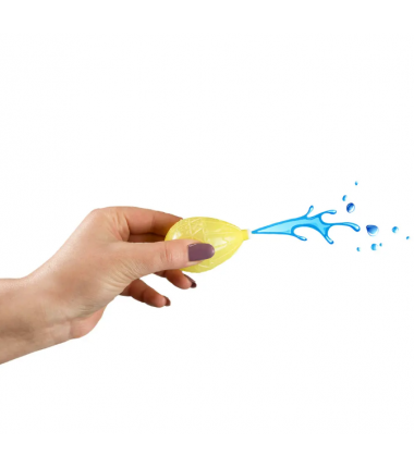 Jajko na wodę ŚMIGUSÓWKA śmingus dyngus sikawka 4 cm - żółta