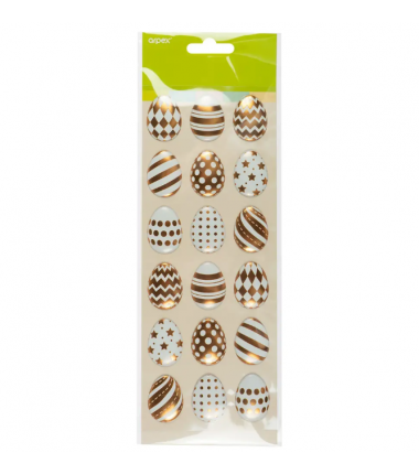 Naklejki wielkanocne Glamour 3D