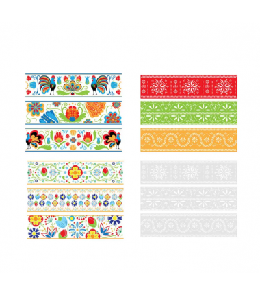 Owijki termokurczliwe na jajka - regionalne - 12 sztuk