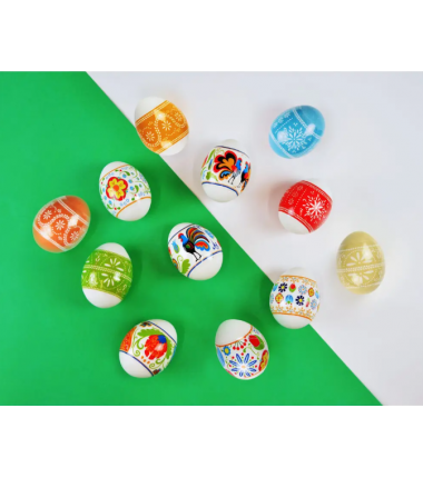 Owijki termokurczliwe na jajka - regionalne - 12 sztuk