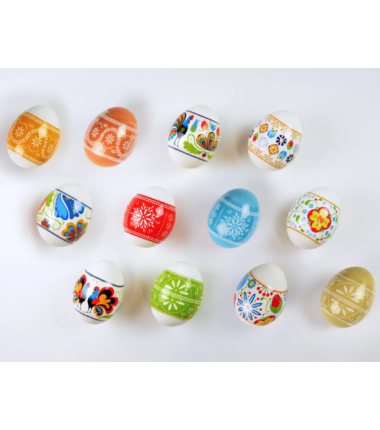 Owijki termokurczliwe na jajka - regionalne - 12 sztuk