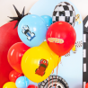 Balony Wyścigówki 30 cm - 7 sztuk