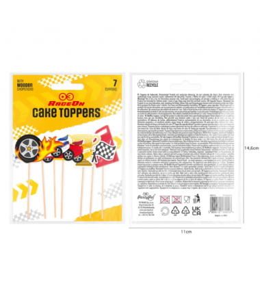 Toppery Wyścigówki - 7 sztuk