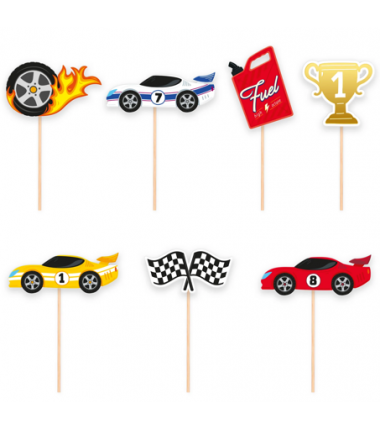 Toppery Wyścigówki - 7 sztuk
