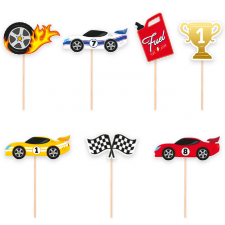 Toppery Wyścigówki - 7 sztuk