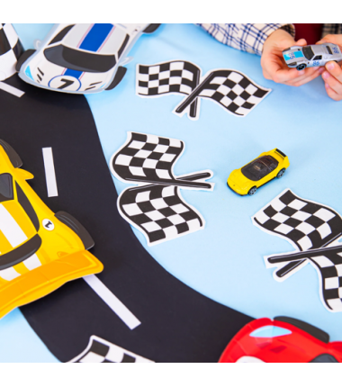 Serwetki Wyścigówki - 12 sztuk