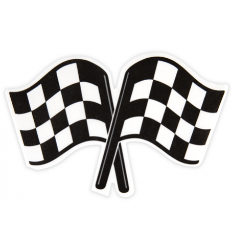 Serwetki Wyścigówki - 12 sztuk