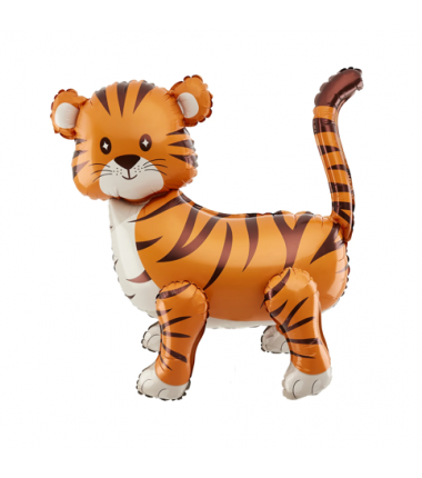 Balon foliowy stojący Tygrysek 58x56cm