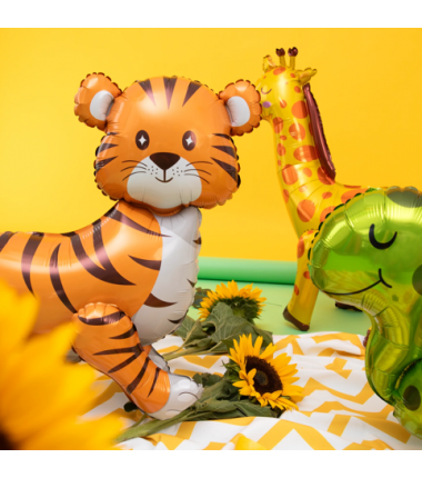 Balon foliowy stojący Tygrysek 58x56cm