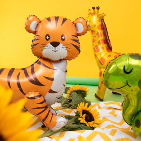 Balon foliowy stojący Tygrysek 58x56cm