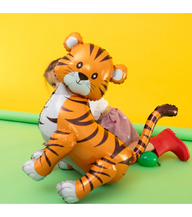 Balon foliowy stojący Tygrysek 58x56cm