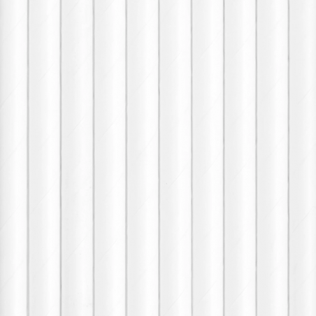 Słomki papierowe białe - 10 sztuk