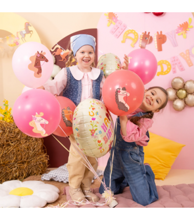 Balony Koniki 30 cm - 6 sztuk