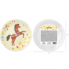 Talerzyki papierowe Koniki 18 cm - 6 sztuk