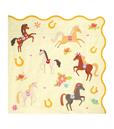 Serwetki Koniki - 10 sztuk