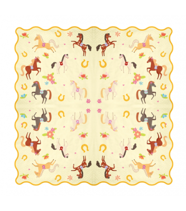 Serwetki Koniki - 10 sztuk