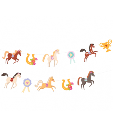 Girlanda Koniki 270 cm