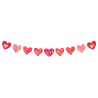 Girlanda Serca we wzory 17x200cm