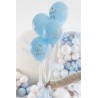 Balony nadruk Eco, Chrzest Święty błękit 33 cm - 6 sztuk