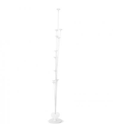 Stojak do dekoracji na balony biały - 100 cm