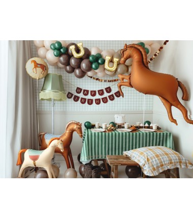 Balon foliowy stojący Koń 86,5x73 cm