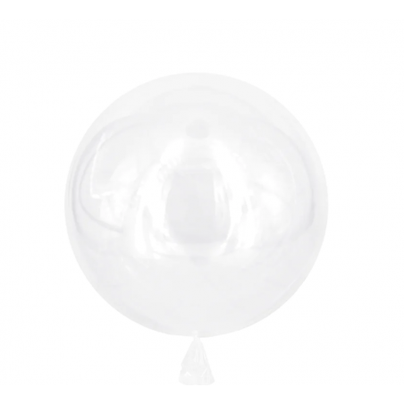 Balony BOBO transparentny 40 cm - 50 sztuk